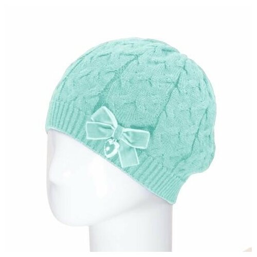 фото Шапка бушон, размер 52, мультиколор