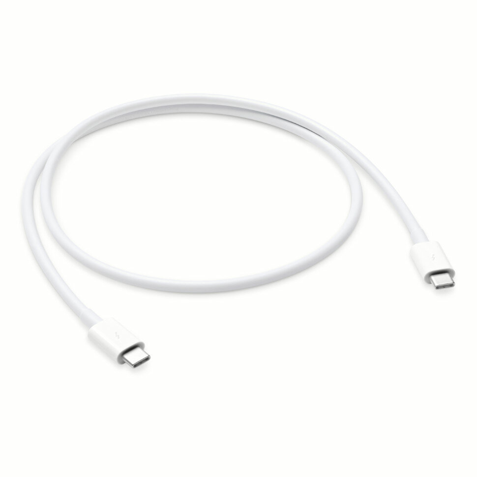 Кабель Apple Thunderbolt 3 - Thunderbolt 3, 0.8 м, белый