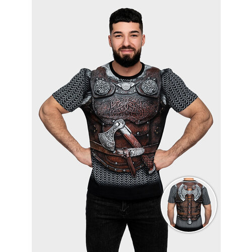 фото Футболка, размер l, черный mixfix