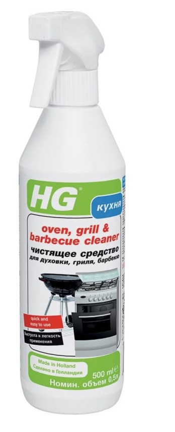Чистящее средство для духовки гриля барбекю HG