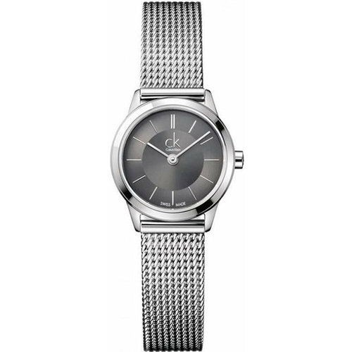 фото Наручные часы calvin klein, серый, серебряный