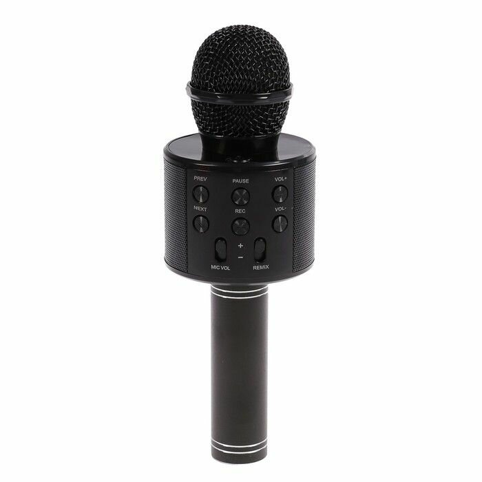 Микрофон для живого вокала Luazon Home 3916281, черный