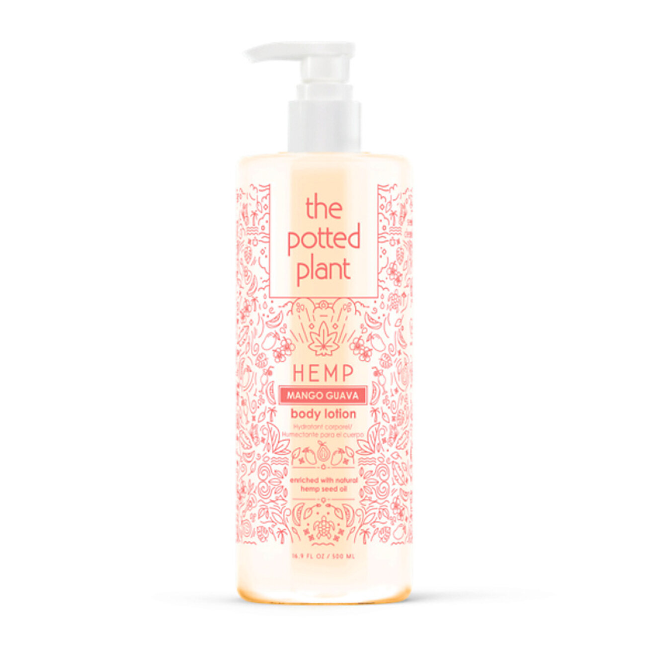 The Potted Plant, Регенерирующий лосьон для ежедневного ухода за кожей Mango Guava Body Lotion, 500 мл