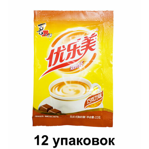 YX Чайный напиток со вкусом шоколада, сухой, 22 г, 12 шт