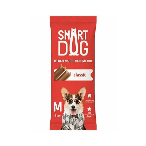 Smart Dog Жевательное лакомство для собак малых пород, размер S 4 шт по 36 гр (144 гр)