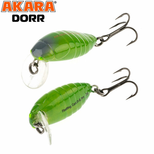 фото Воблер akara dorr 30f 2,0 гр. (1/14 oz 1,2 in) a201