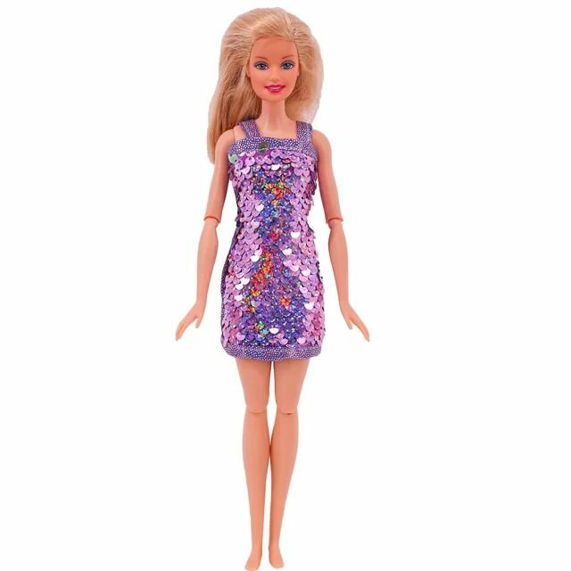 Короткое платье для куклы 29 см