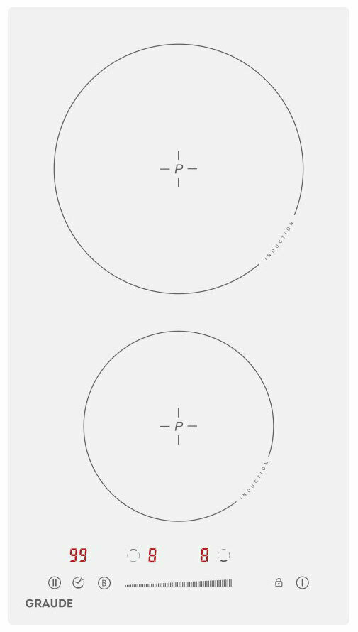 Встраиваемая электрическая варочная панель Graude IK 30.1 W