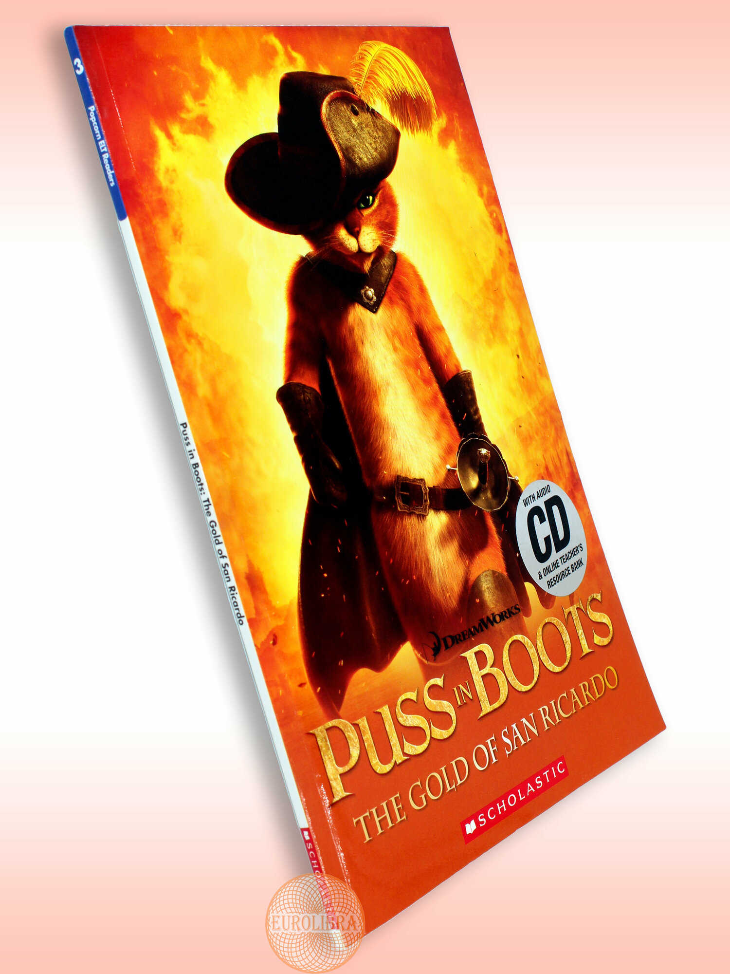 Puss in Boots: the God of San Ricardo. Level 3 (+CD) - фото №2