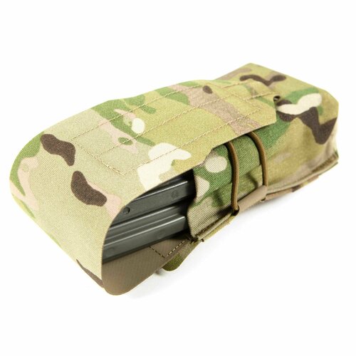 Подсумок Blue Force Gear Mag Pouch Double M4 multicam sinairsoft 18 1 gear nozzle cylinder spring guide 14 teeth piston kit fit airsoft mp5 ak m4 m16 g36 paintball hunting target