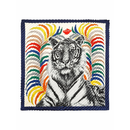 фото Платок labbra,70х70 см, синий