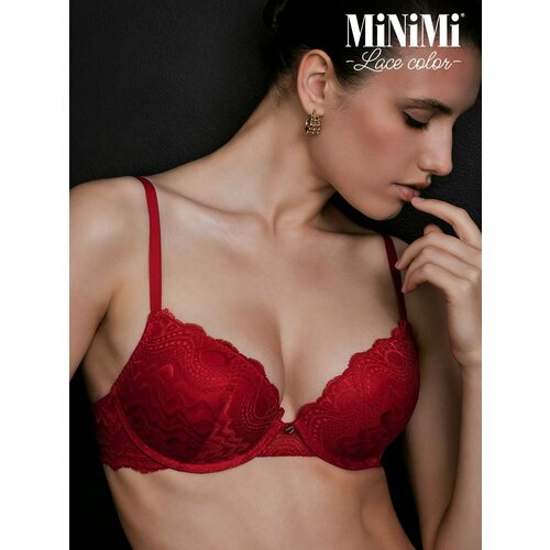 фото Бюстгальтер minimi, размер 75a, красный