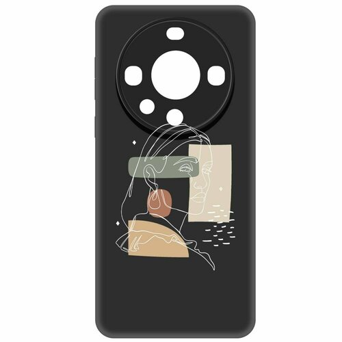 Чехол-накладка Krutoff Soft Case Уверенность для Huawei Mate 60 Pro черный чехол накладка krutoff soft case гирлянда для huawei mate 60 pro черный