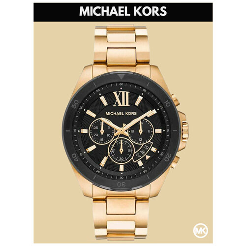 фото Наручные часы michael kors, черный, золотой