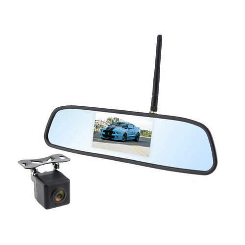 MasterPark 705-WZ - беспроводная камера заднего вида в зеркале 43 дюйма камера заднего вида с монитором для автомобиля в подарочной упаковке 727800₽