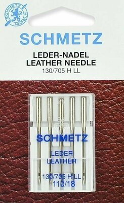 Иглы Schmetz для кожи №110 5шт. 130/705H LL