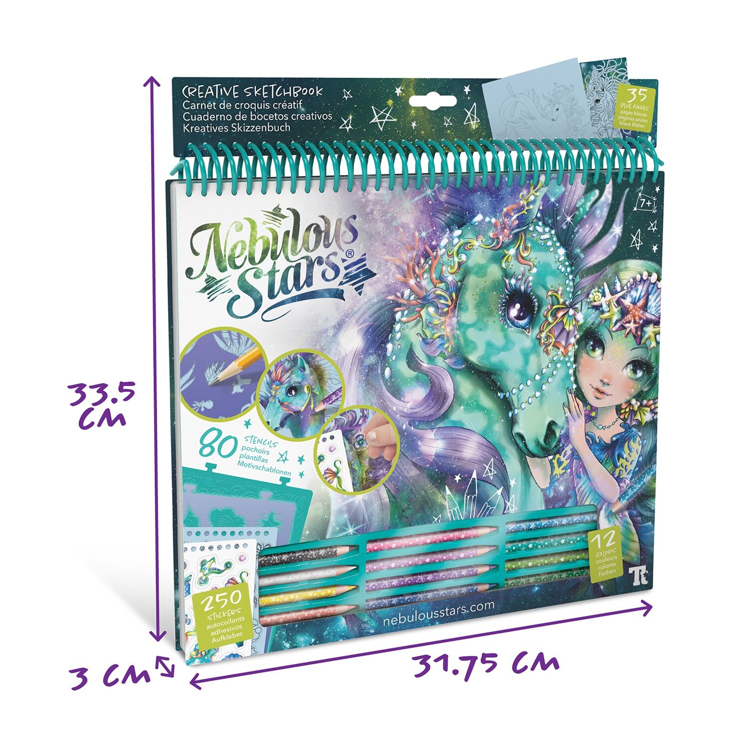 Раскраска для девочек Nebulous Stars 11372_NSDA - фото №13