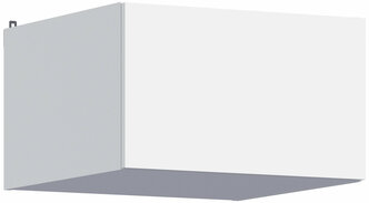 Кухонный модуль навесной шкаф глубокий столплит Леон ЛНПГ-60 Белый, 60х36х58 см