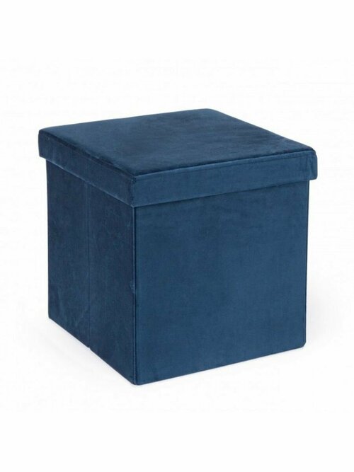 Пуф BIZZOTTO CAMDEM folding 0734159 blue velvet 380х380х380h