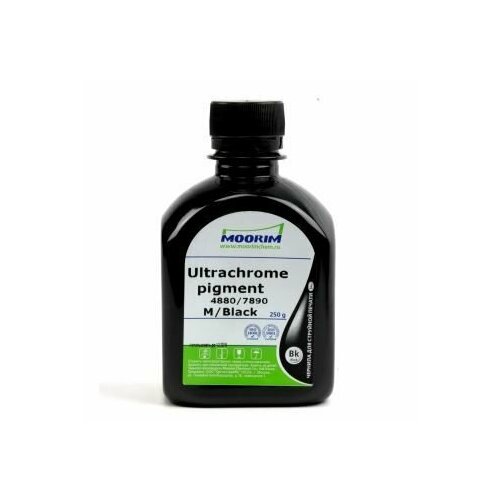 Чернила MOORIM UltraChrome 250g M/Black Pigment чернила moorim ultrachrome 250g l black pigment