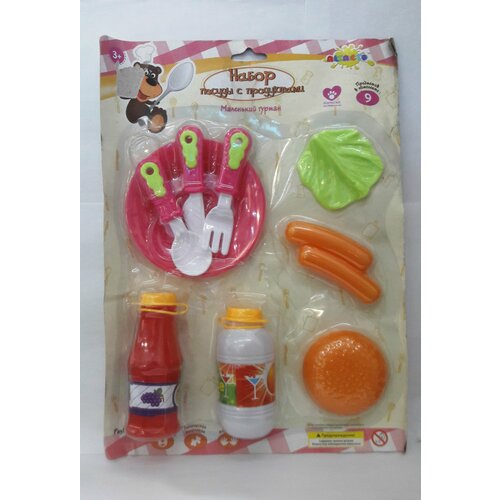 Сюжетно-ролевые игрушки Игрушечный набор посуды Маленький гурман Altacto 490₽