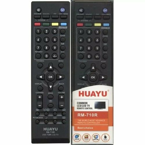 Пульт ДУ JVC RM - 710 HUAYU стерилизованные одноразовые изогнутые тату иглы magnum rm 50 шт rm