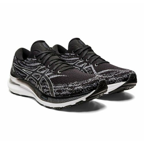 Кроссовки ASICS, размер 45 EU, серый, черный