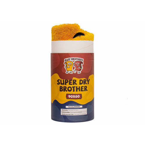Микрофибра для сушки BUFF BROTHERS SUPER DRY BROTHER GOLD 90x60