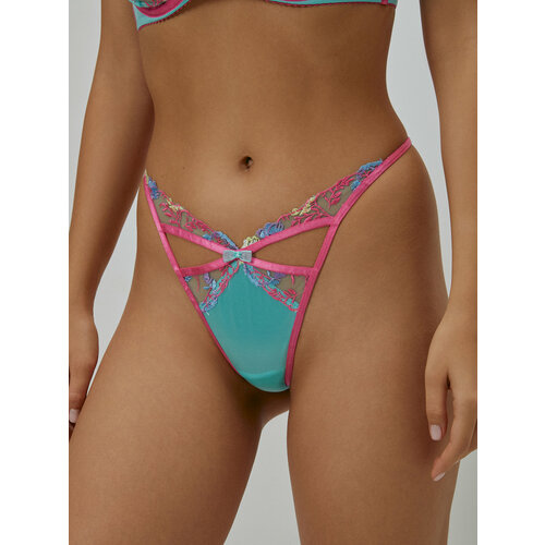 фото Трусы infinity lingerie, размер m, бирюзовый
