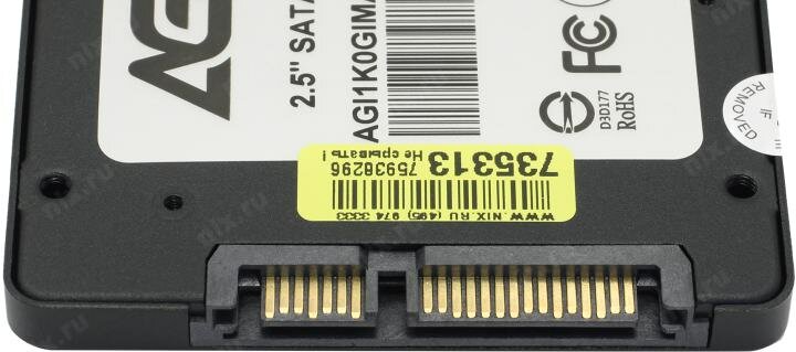 Жесткий диск SSD AGI 1000Gb 2.5" SATA [AGI1K0GIMAI238] - фото №16