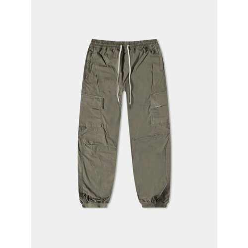 фото Брюки карго represent clo military pant v2, размер xxl, коричневый, серый