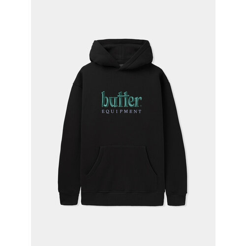 Худи Butter Goods Equipment, размер S, черный футболка butter goods equipment tee размер s розовый