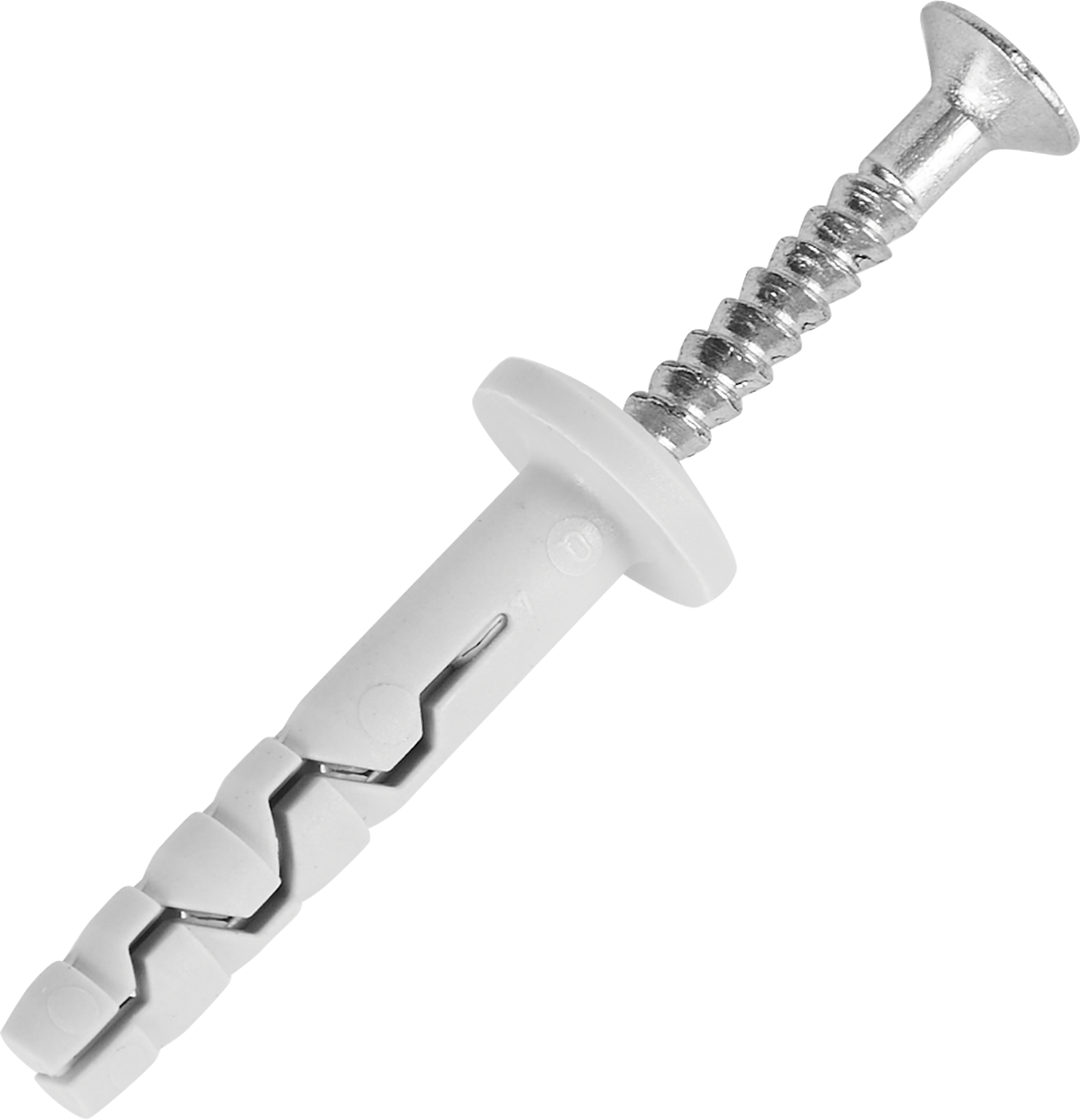 фото Дюбель-гвоздь Standers с грибовидным бортиком нейлоновый серый 5x30 мм 10 шт.