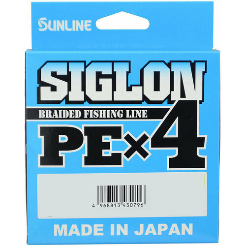 Sunline, Шнур Siglon PE X4, 150м, Multicolor, 0.6, 10lb