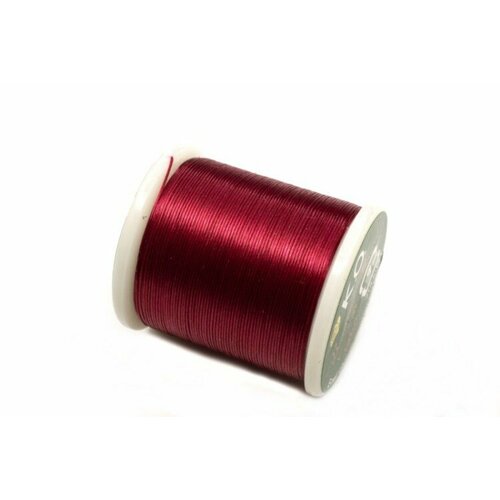 Нить для бисера K.O. Beading Thread, цвет 23SP алый розовый, длина 50м, 100% нейлон, 1030-213, 1шт