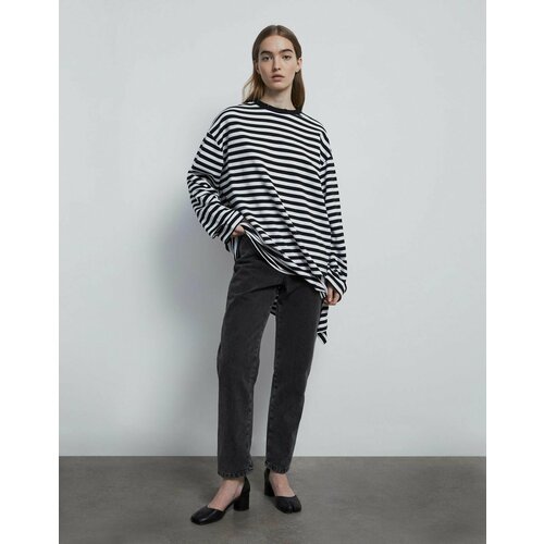 фото Джинсы мом gloria jeans, размер 50/170, серый