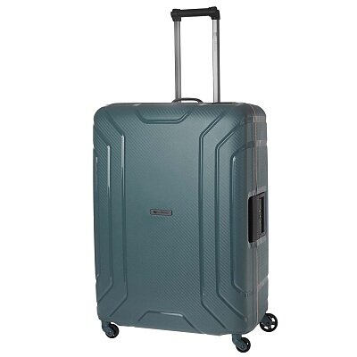 Чемодан BestBags, серо-зеленый