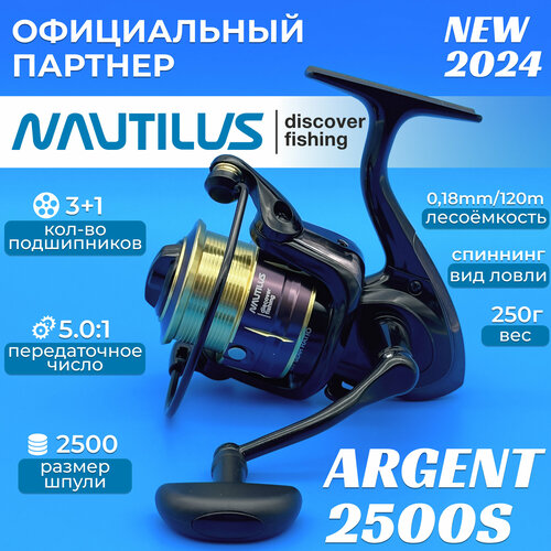 фото Катушка nautilus argent 2500s