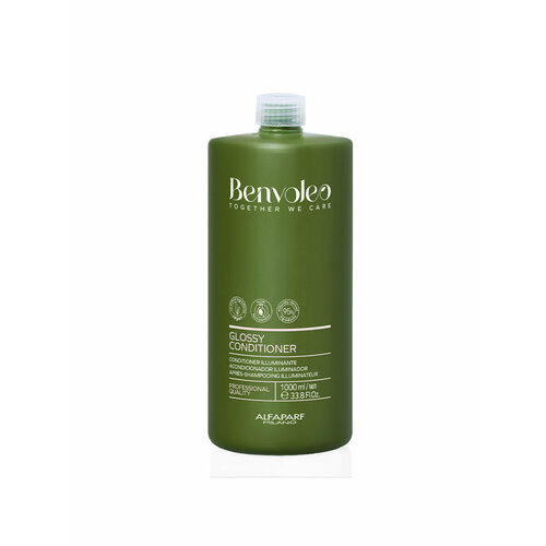 Кондиционер для блеска волос GLOSSY CONDITIONER, 1000 мл, Benvoleo, 23804