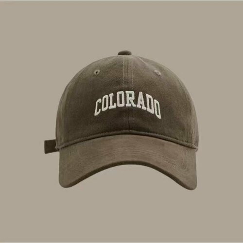 фото Бейсболка colorado, размер 44/54, коричневый