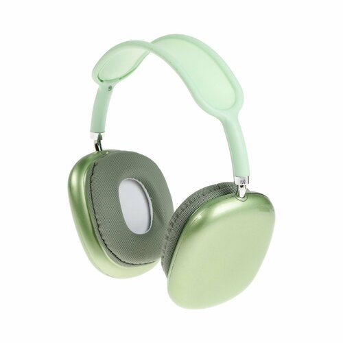 Наушники беспроводные P9 накладные BT 50 микрофон Jack 35 мм 150 мАч зелёные 174700₽