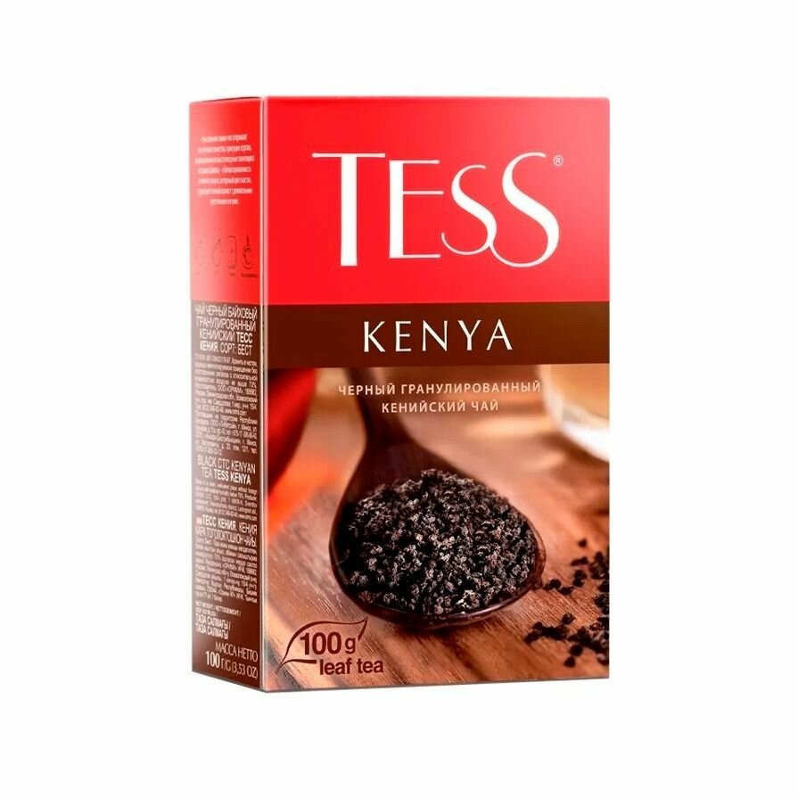 Чай черный Tess Kenya 100*2г - фото №15