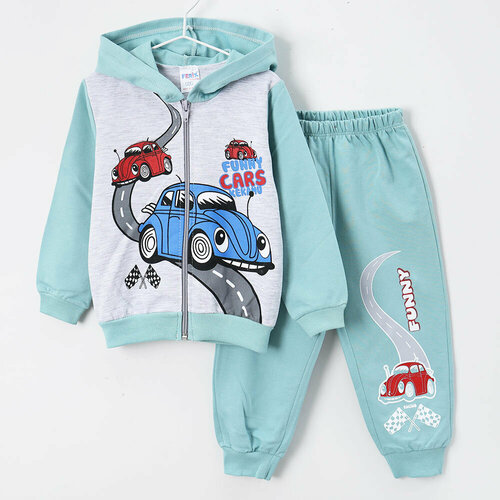 фото Костюм ferix, размер 110, зеленый