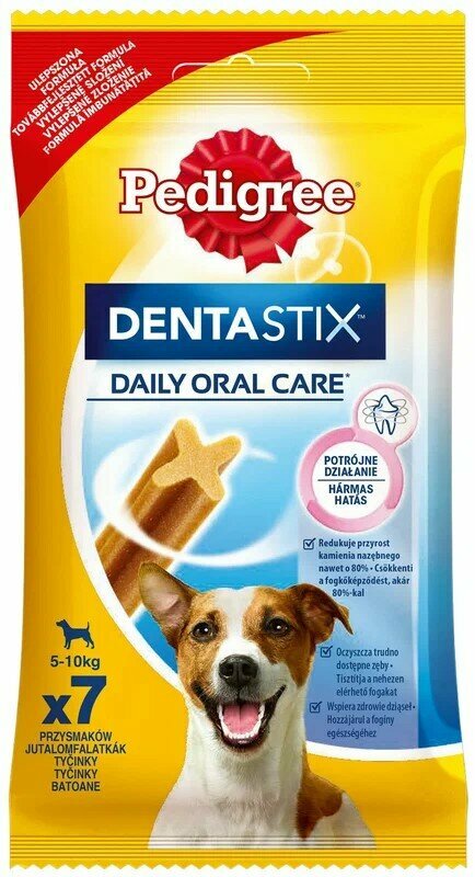 Лакомство для собак Pedigree Denta Stix для малых пород, 110 г