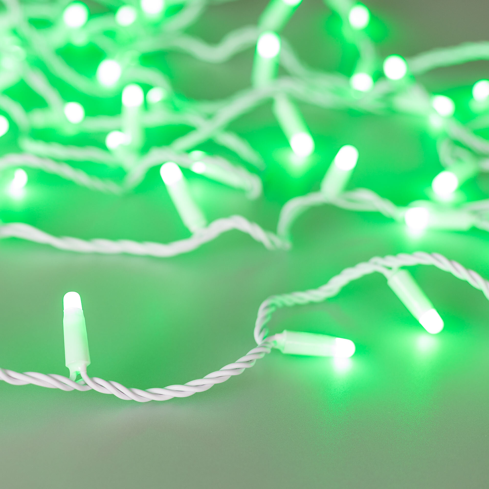 10м. Уличная гирлянда нить RGB Ardecoled 230V ARD-String-Classic-10000-White-100Led-Milk-Sync RGB (28208) - фото №5