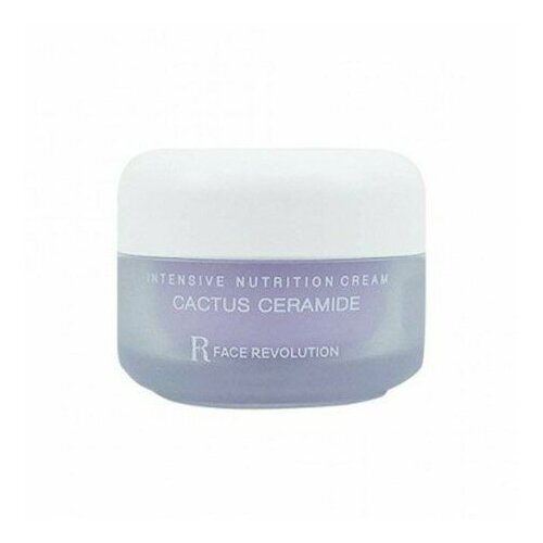 FACE REVOLUTION Крем для всех типов кожи лица Кактус и керамиды питательный 50мл