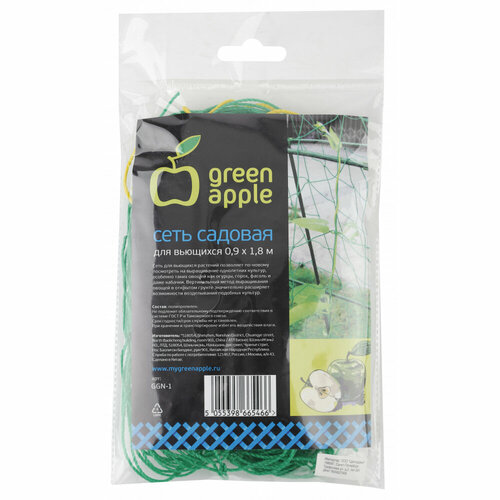 Опора для растений и цветов GREEN APPLE GGN-1 cеть садовая 0,9х1,8 м