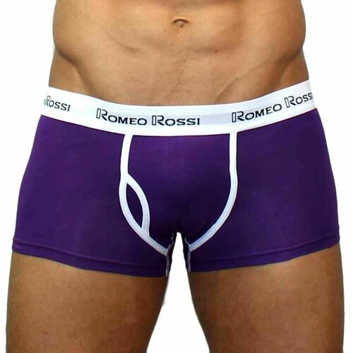 Трусы Romeo Rossi, размер L, фиолетовый трусы romeo rossi размер l черный