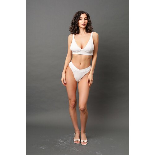 Плавки METAMORFOSI SWIMWEAR VIA, размер M, белый плавки metamorfosi swimwear размер m розовый