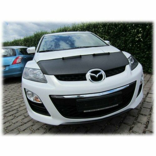 Дефлектор капота Кожаный для MAZDA CX-7 2006 -2009 I (Мазда СХ-7)